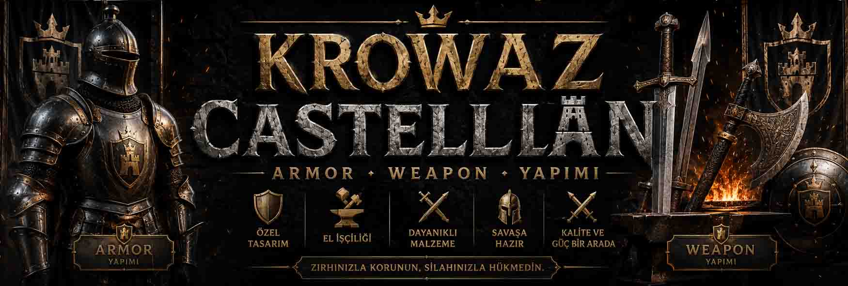 KROWAZ ARMOR VE CASTELLAN WEAPON YAPIMI