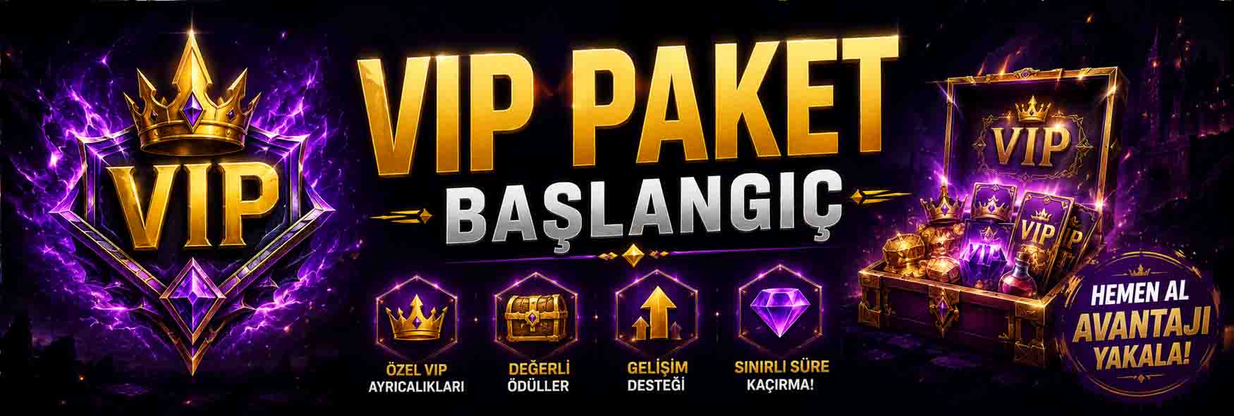 VİP PAKET BAŞLANGIÇ